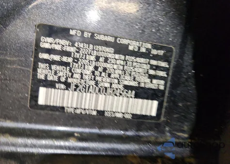 2018 Subaru Crosstrek Premium z USA, uszkodzony, nr VIN JF2GTADC0JH245644